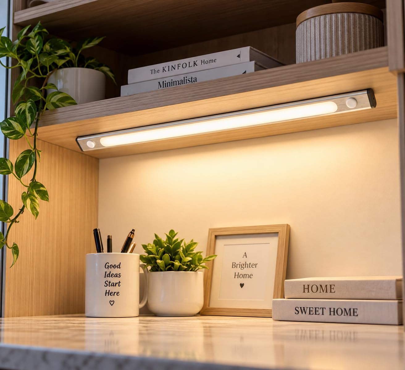 LED Cabinet Light - Warm White, 3 Feet -4