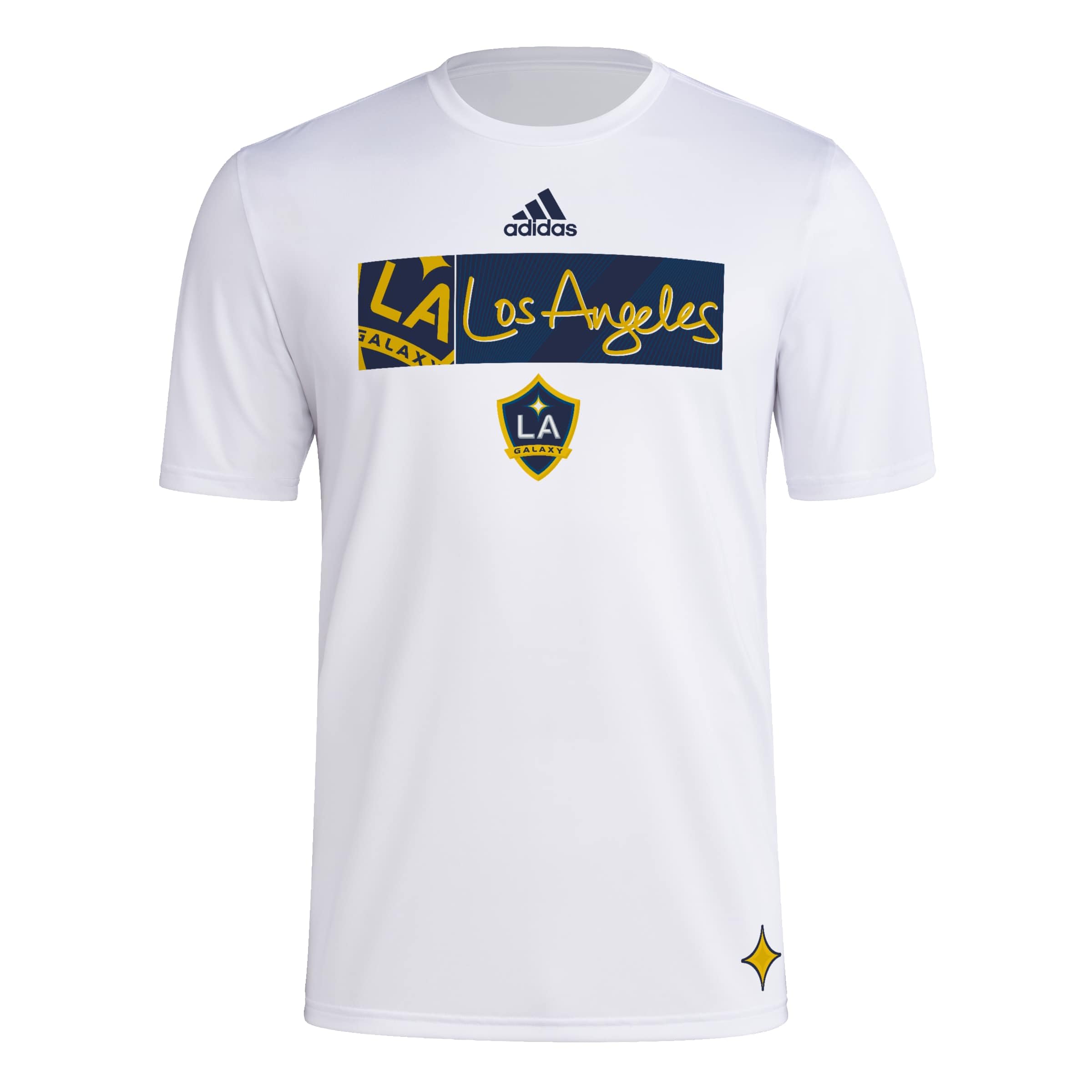 Amazon.com: adidas Men's LA Galaxy MLS Short Sleeve T-Shirt