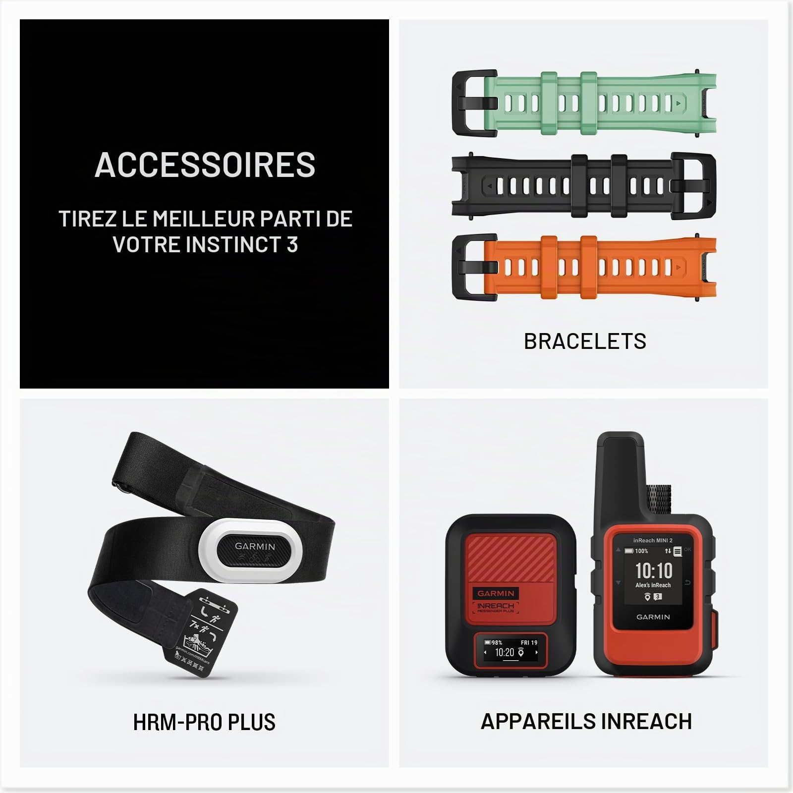 Garmin Instinct 3 Bands (22mm), suitable for Instinct 3