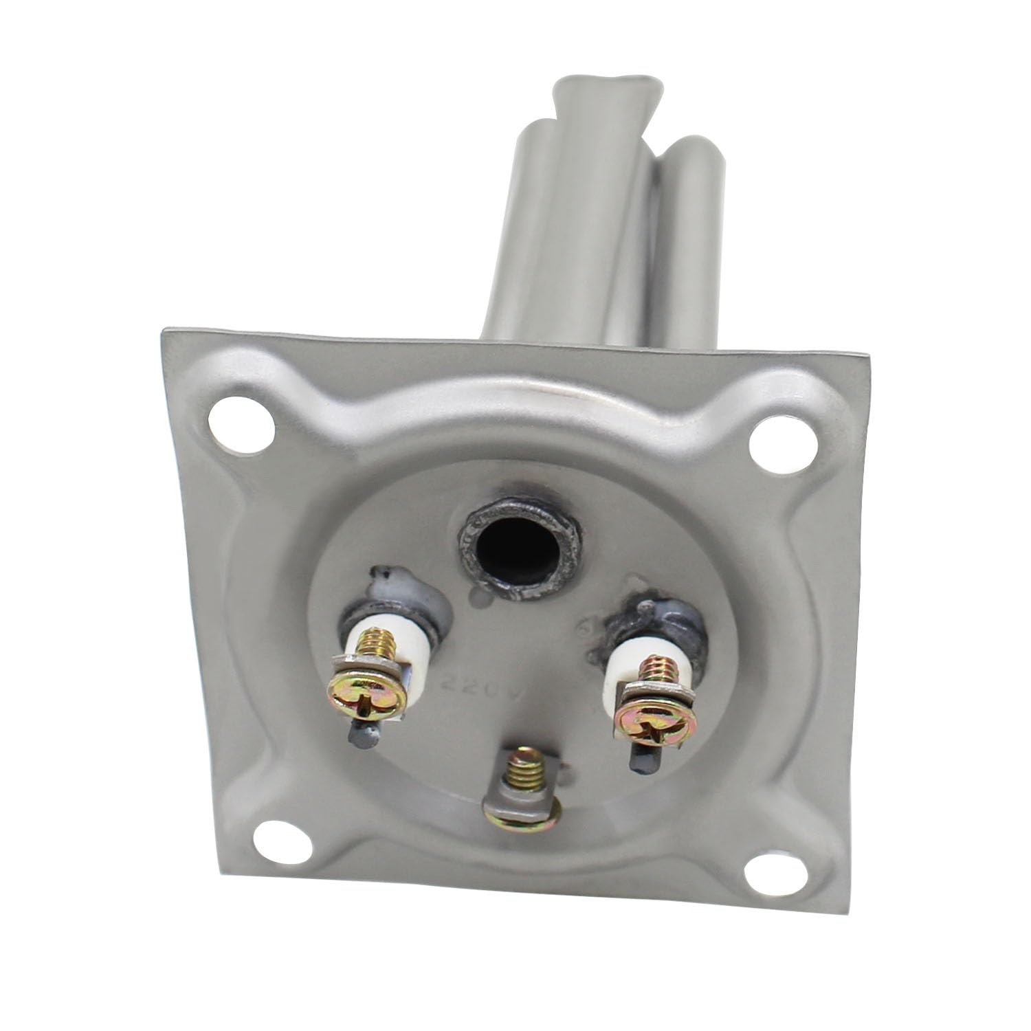 Elemento calefactor con brida cuadrada para máquina de vapor de sudor, horno de vapor 220 V, 2000 W, 2500 W, 3000 W (201 2,5 KW)
