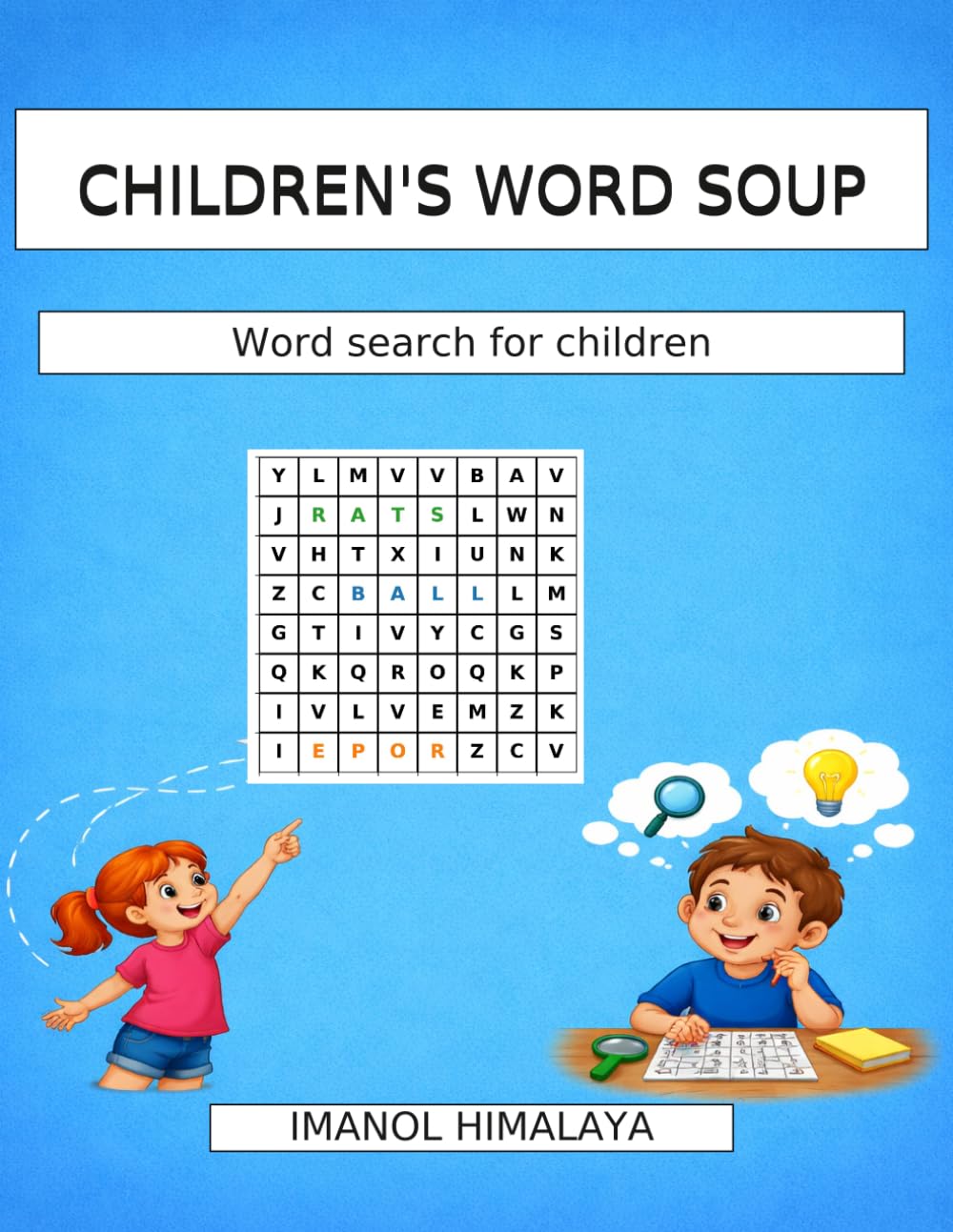 CHILDREN'S WORD SOUP: Word search for children