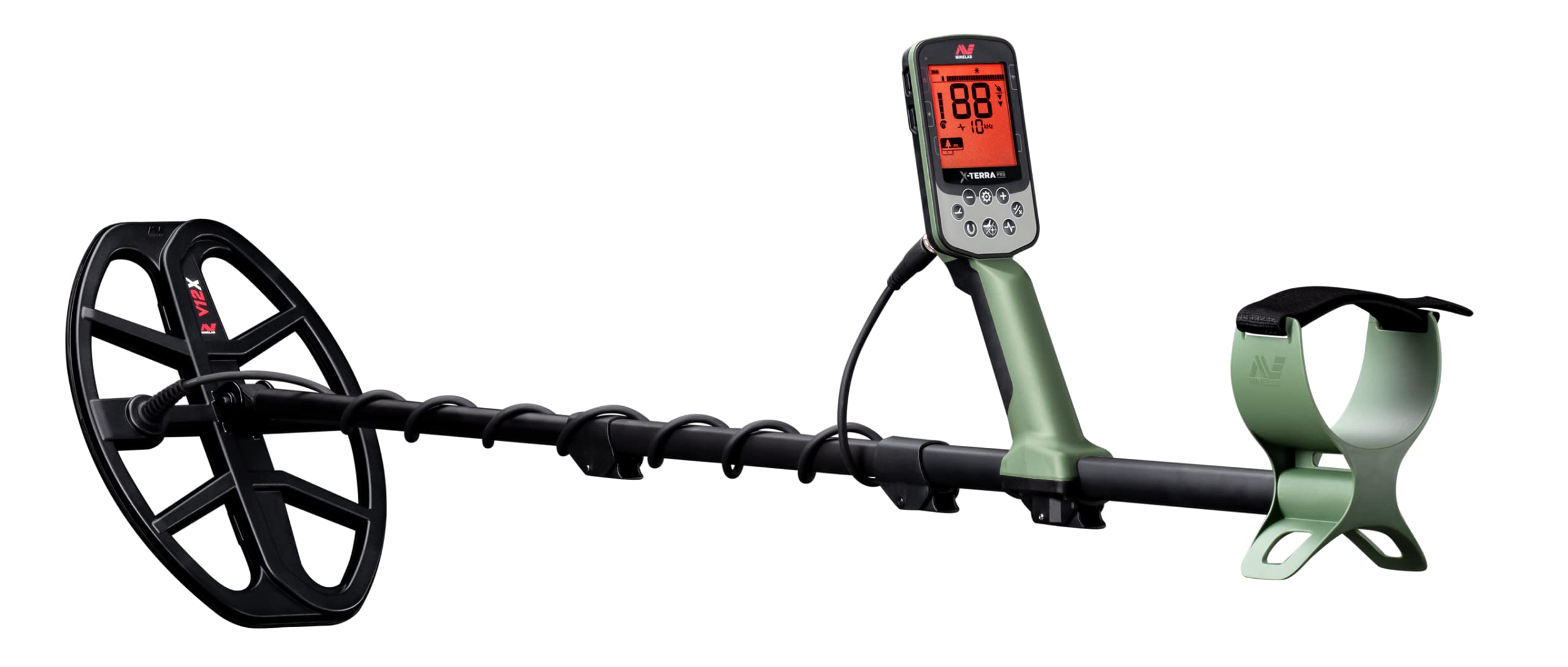 Minelab - X-Terra Pro - Ensemble de détecteurs de métaux étanches avec Pro-Find 35 Pointeur étanche pour Les Experts avec Identification par tonalité et sensibilité réglable
