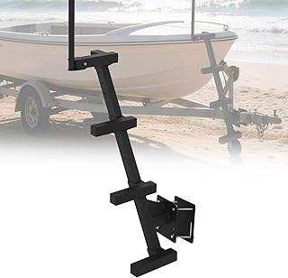 4 Step Heavy Duty Boat Trailer Steps with Safety Handrail
