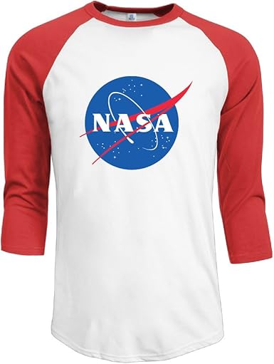 red nasa long sleeve shirt