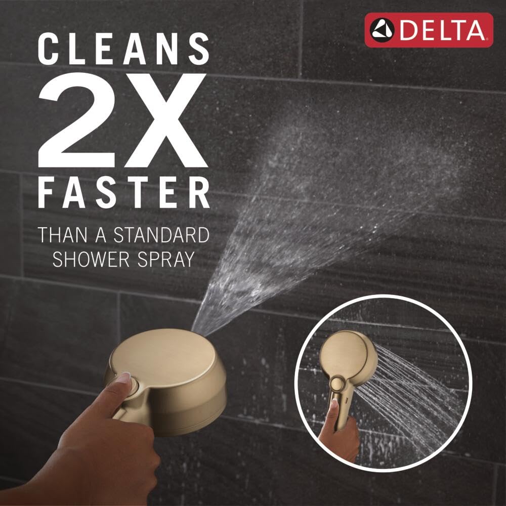 Amazon.com: Delta 5-Setting In2ition 2-in-1 Dual Shower Head with