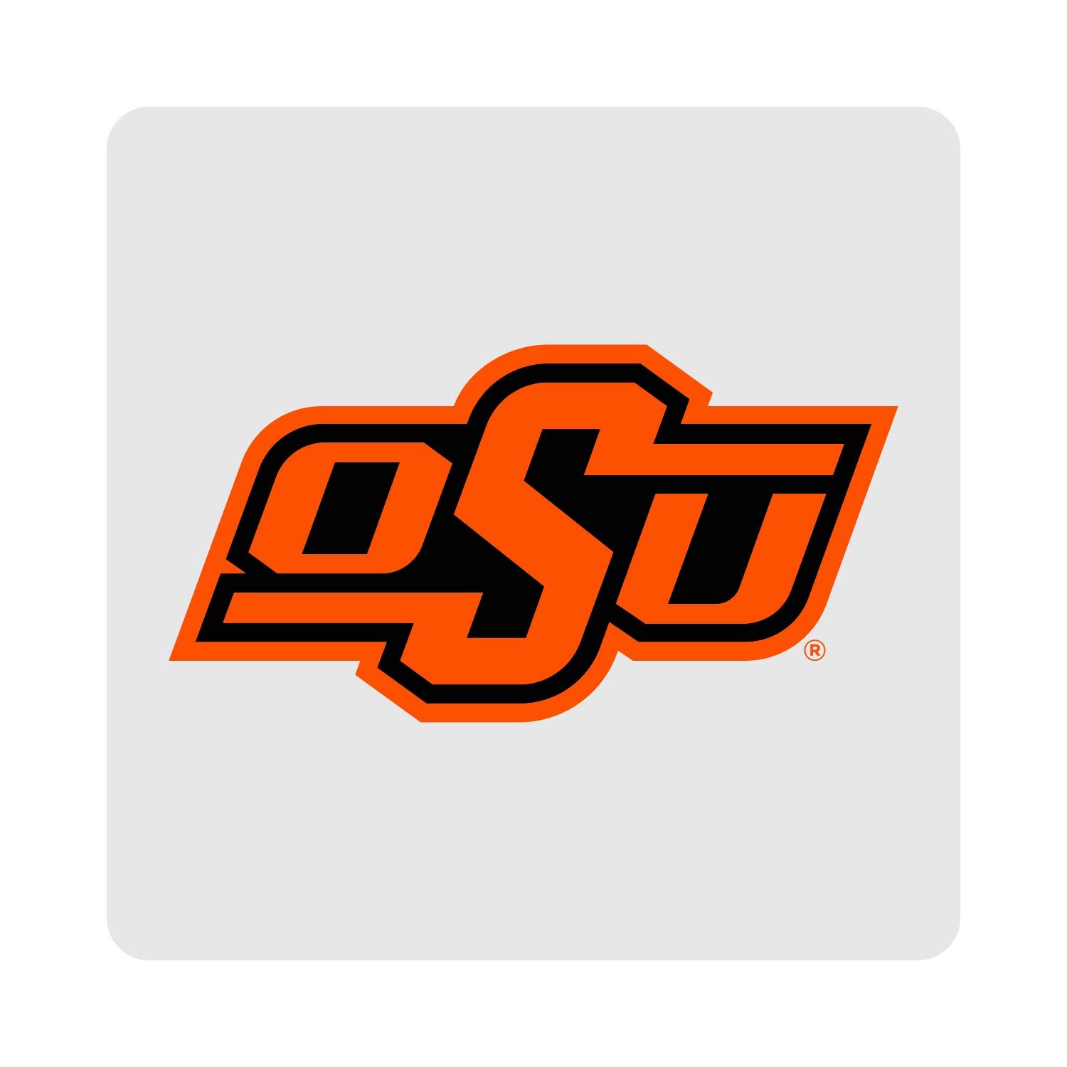 Oklahoma State Cowboys Acrylic Coaster 4-Pack Officially Licensed Collegiate Product