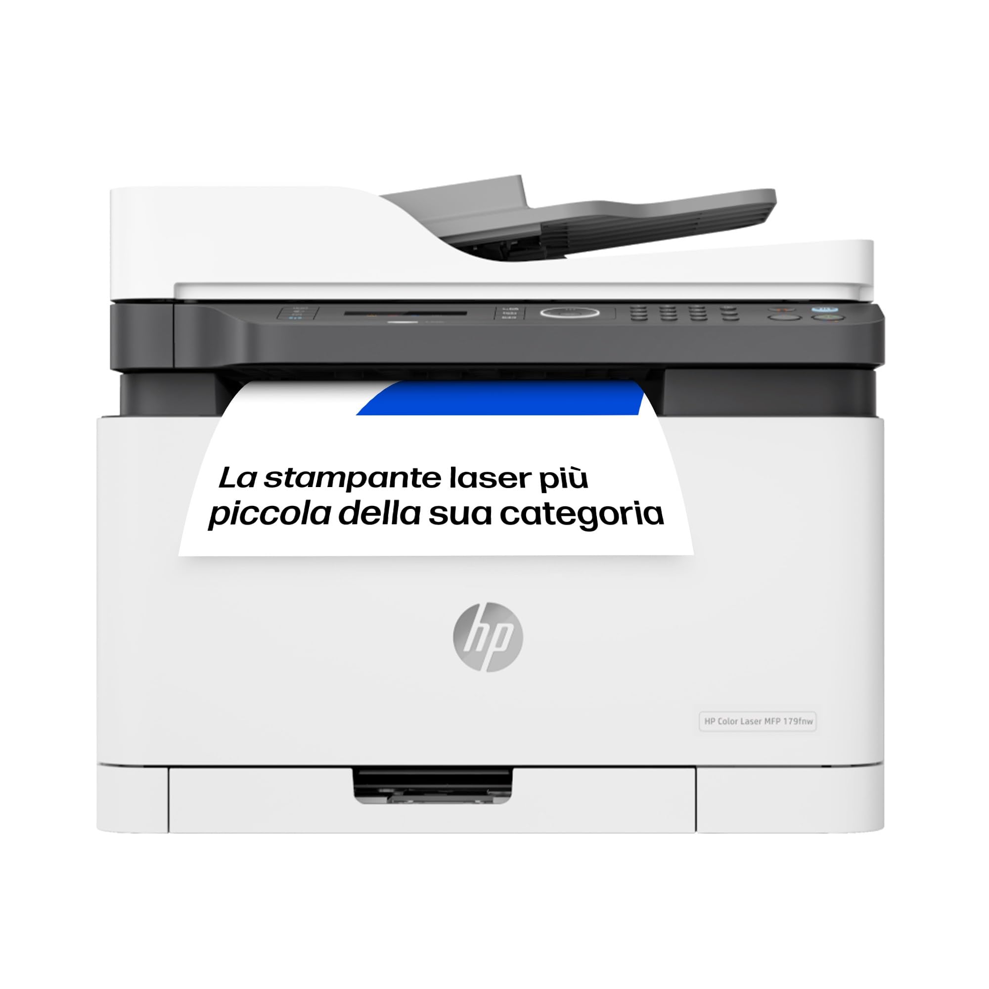 HP Color Laser MFP 179fnw Printer 6HU09A Stampante Laser a Colori, Bianco, Small