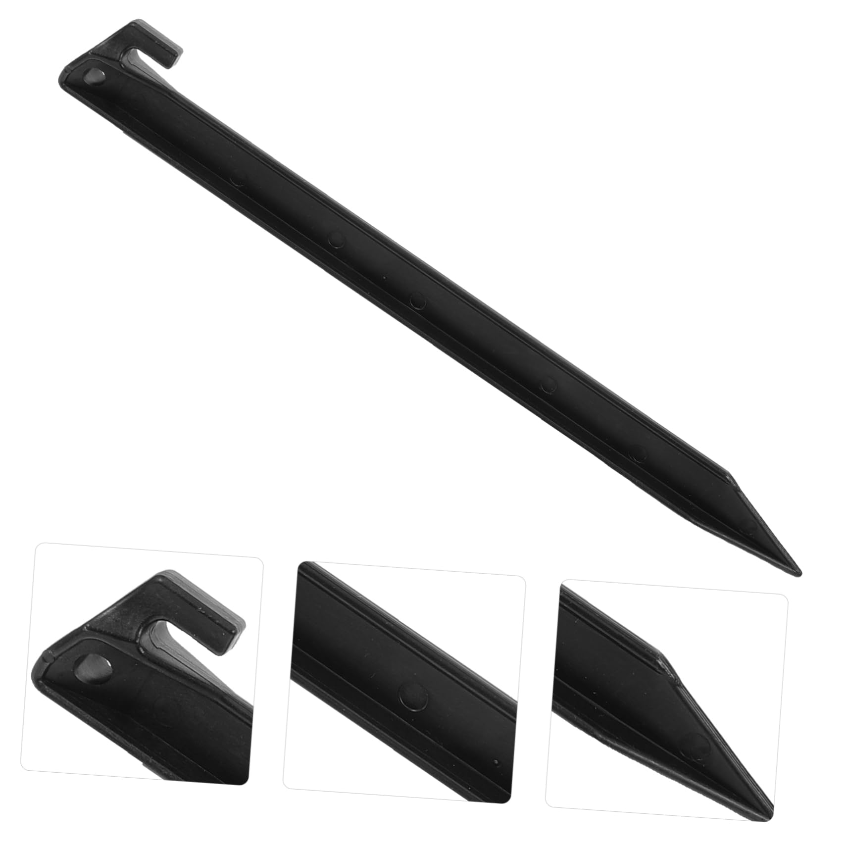 INOOMP 30pièces Piquets De Tente Plastique pour Camping Fixation Tarp Accessoires De Plein Air pour Sol Difficile Et Tentes