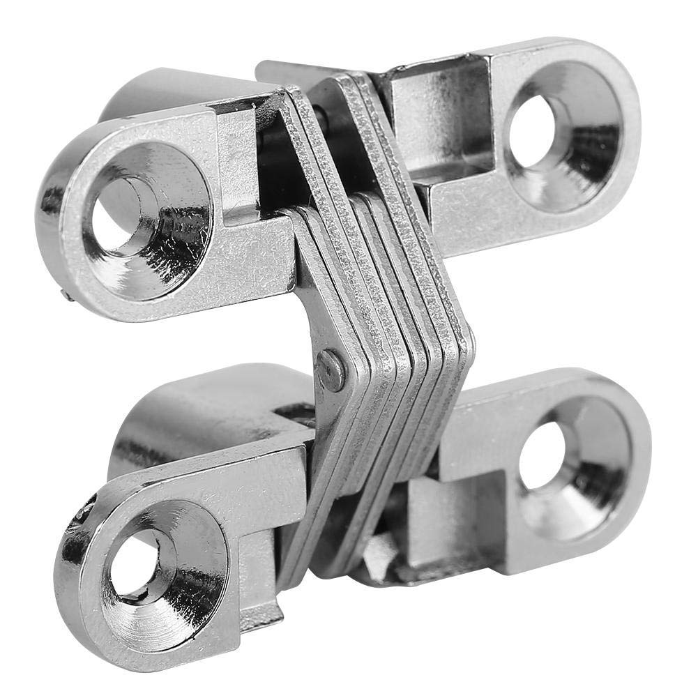 180 Degree Zinc Alloy Hidden Hinges Invisible Concealed Cross Door