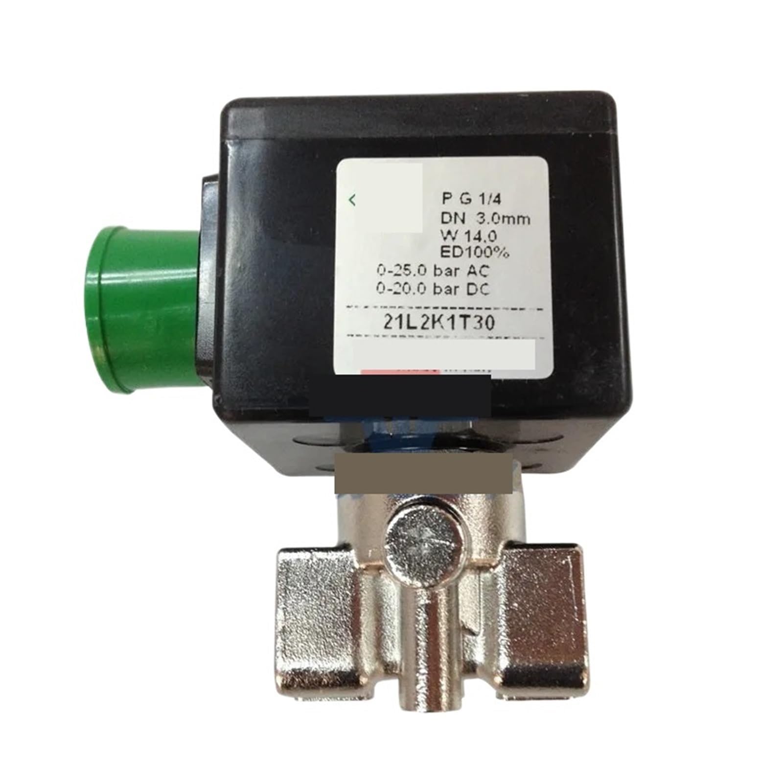 Électrovanne bidirectionnelle inox 316 pour contrôle précis des fluides 110v