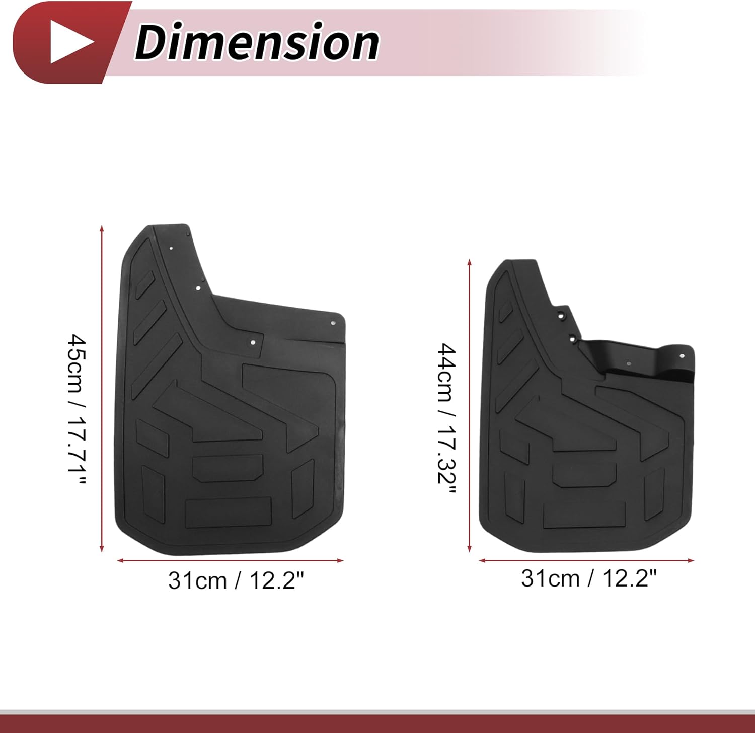 1 Set Mud Flaps Splash Guards for GMC Canyon 2024 Front and Rear Mud Guards W/Mount Accessories