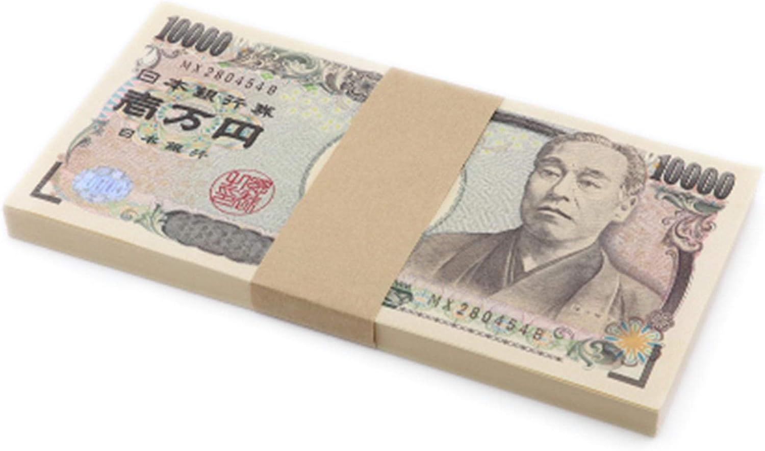 お得 おまけ付き 札束 リアル 100万円 10束 帯封 ダミー用札束 金運