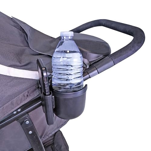 Stander Universal Cup Holder Accessory, Adjustable Drink And Phone Holder For Walkers, Rollators, Strollers, Wheelchairs, And Scooters, Black #TOP1