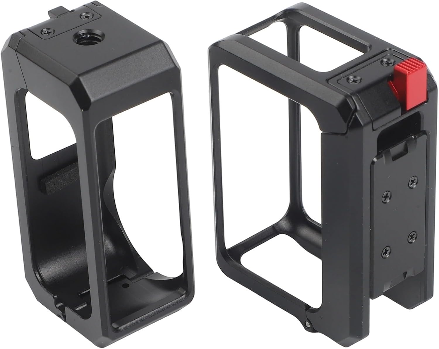 Aluminum Alloy Cage For DJI OSMO-Nano, Tripod Accessory with Compact 8x7x6 cm Design for Enhanced Stability and Portability, Black