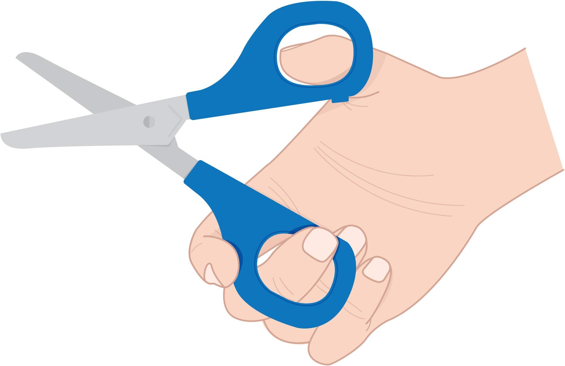 Abilitations Adapted Scissors - Child's Self-Opening - Right-Handed