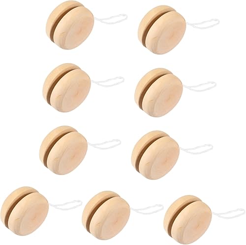 WHAMVOX 10pcs Graffiti Yo-yo Wood Yoyo Balls Yo Yo s for Adults Beginner Yoyo Balls Yoyo Professional Trick Yoyo Yoyo Kid Yoyo Toys for Kids Woody disponible en Yaxa Venezuela