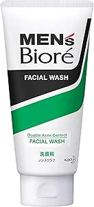 Men's Biore Medicated Acne Care Face Wash, 4.6 oz (130 g)