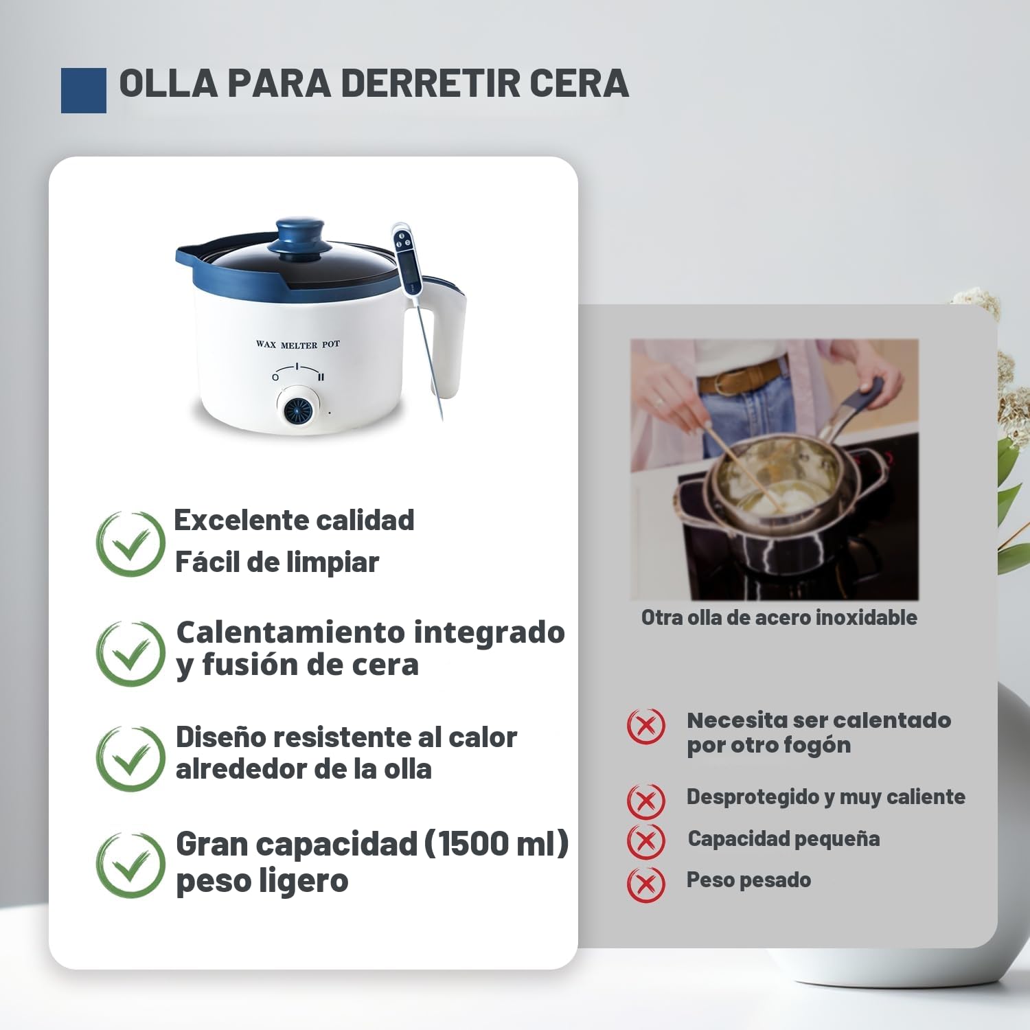 LINGQIAN Kit de fabricación de velas de soja con fundidor de cera eléctrico, kit pack para hacer velas aromáticas, incluye 2 libras de cera de soja, mechas, perfumes, tintes, frascos