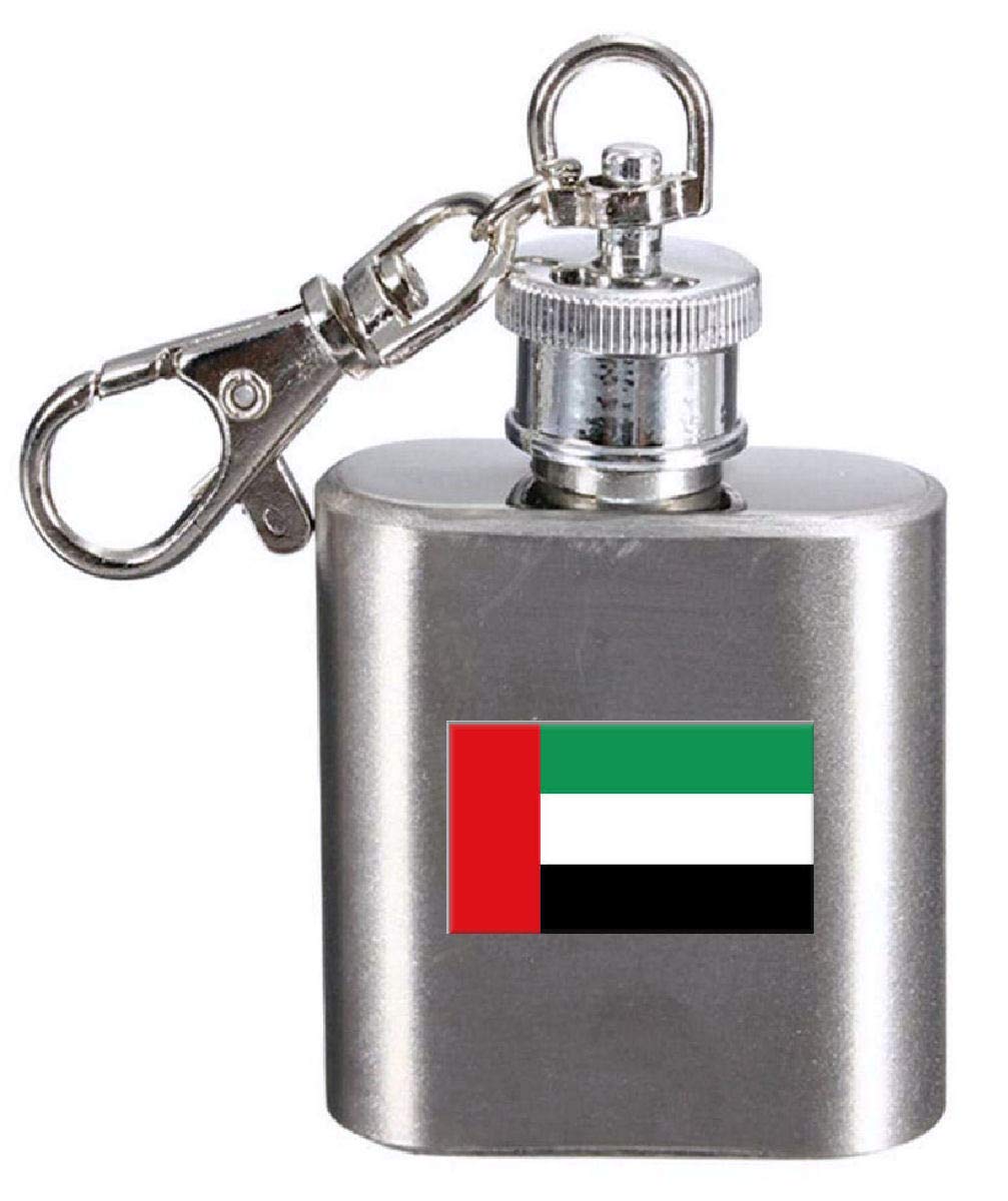 Flasque porte-clés Émirats arabes unis pour voyage et sorties