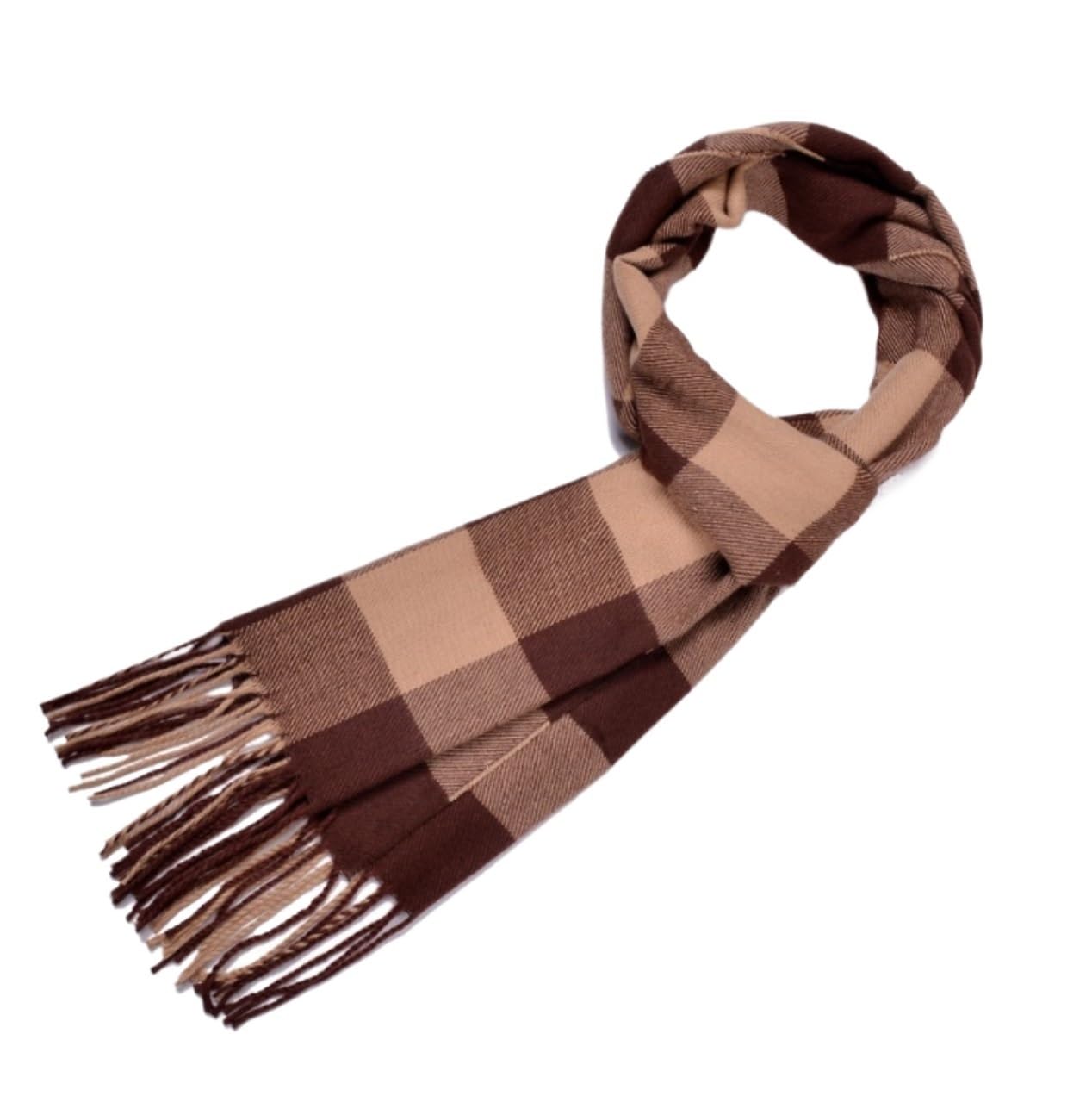 Sciarpa Sciarpa Invernale Scialli Morbidi Sciarpe Plaid Check Con Frangia Calda Unisex Uomo Scialle