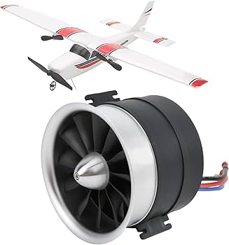 ランダーEDF90mm アルミマウント付き Amazon.co.jp: RC 90mm EDF 電動ダクトファン 12 ブレードとモーター