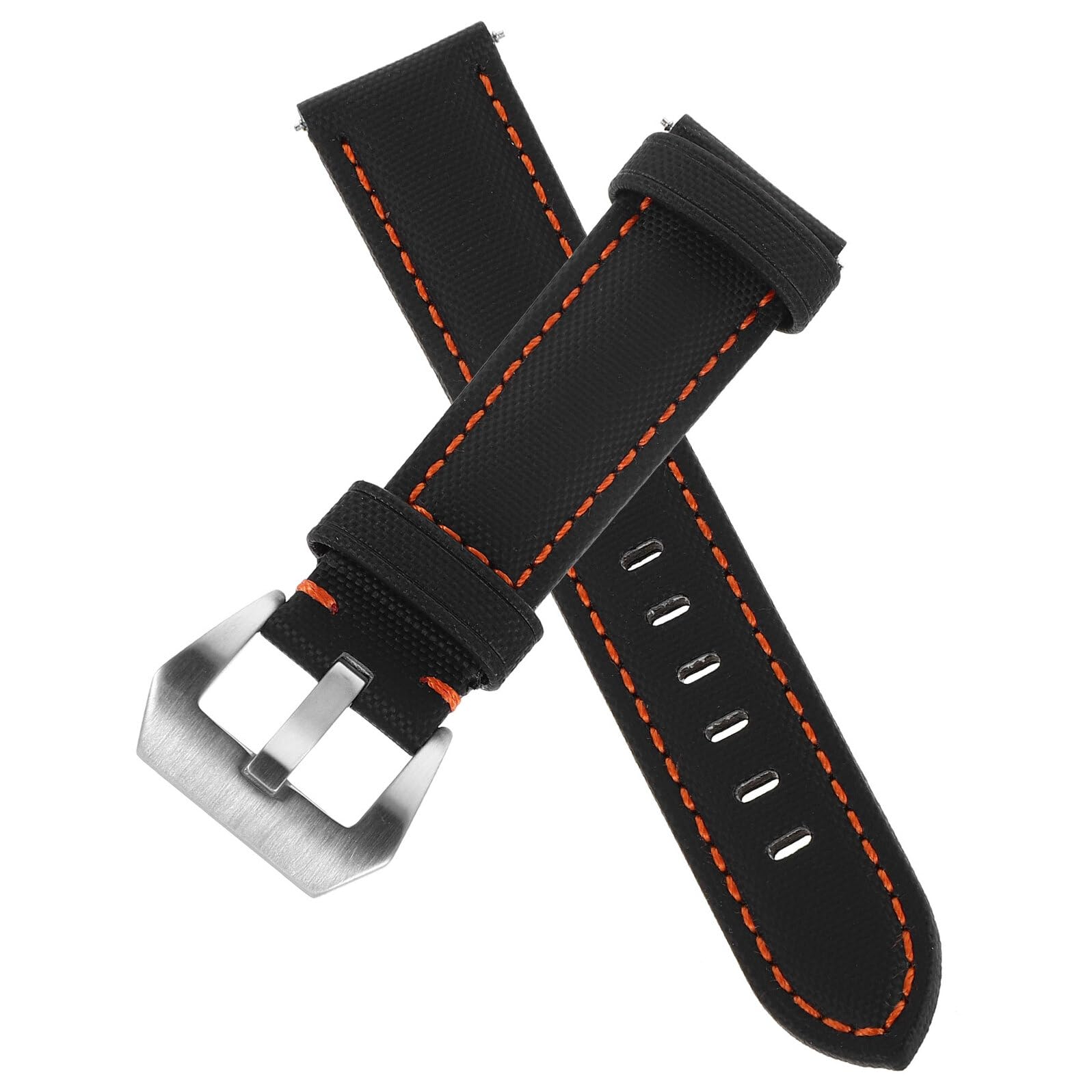 Correa de reloj cómoda y ajustable Gatuida en nylon retro 8