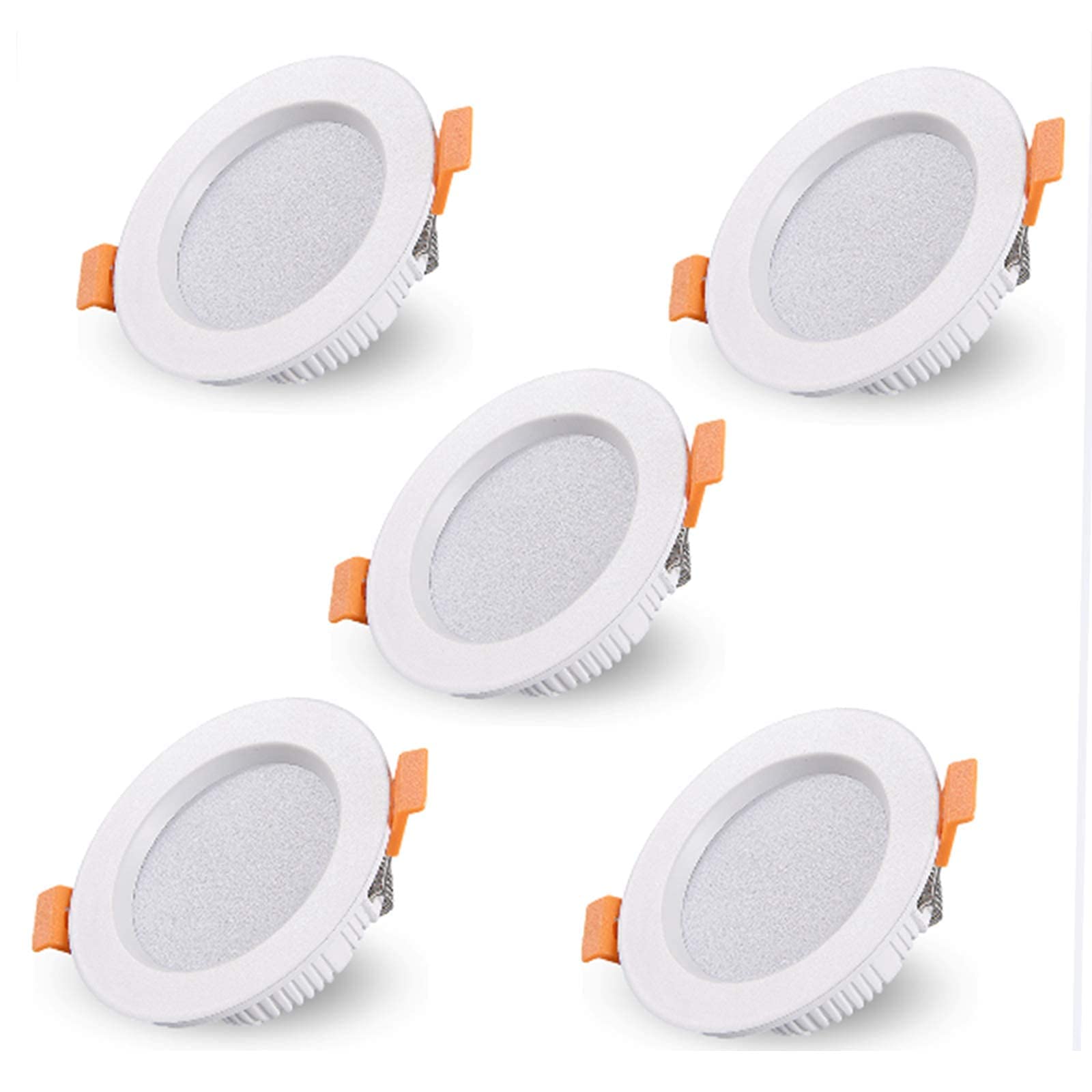 Downlight encastré LED 12W 3,5 pouces spot de plafond blanc naturel 960 lumens non dimmable