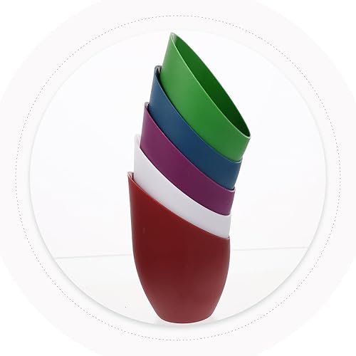 Miniatura 2 de 5 unids pantalla de lámpara de repuesto de plástico pantalla herradura lámpara lámpara de pie cubierta de luz para lámpara de araña