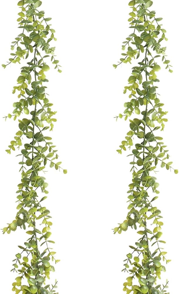 KONTONTY Lot De 2 Couronnes De Fougères Artificielles – 25cm – Décoration Table Bougies Et Porte D'entrée – Simulation Soie