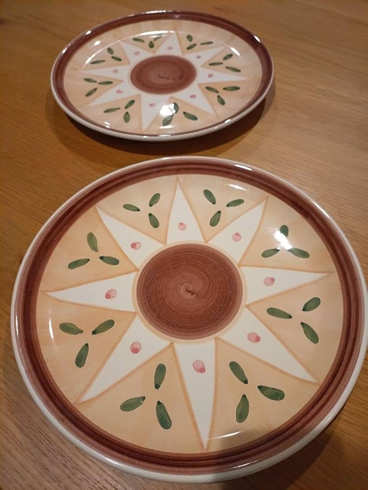 Caleca 皿 CALECA カレカ Amazon.co.jp: CALECA プレート 18cm 6枚 ハンドメイド カレカ