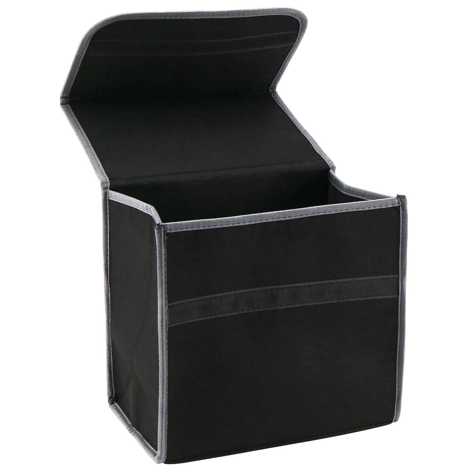2 borse pieghevoli per bagagliaio auto, organizer per bagagliaio, borsa portaoggetti pieghevole nera per riporre attrezzi, 30 x 29 x 17 cm