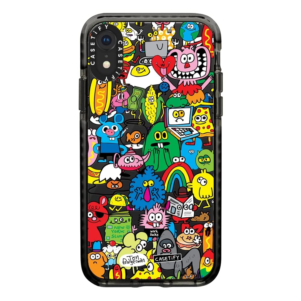ケースティファイ　ファンフレンズ　ジョン・バーガーマン Amazon.co.jp: CASETiFY (ケースティファイ) インパクトケース