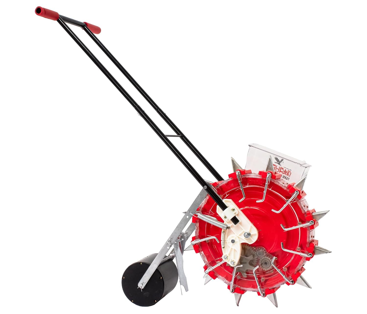 Agricultural Manual Hand Push Seeder Machine 20 Teeth for Planting and Sowing Seed in Farming-image-6