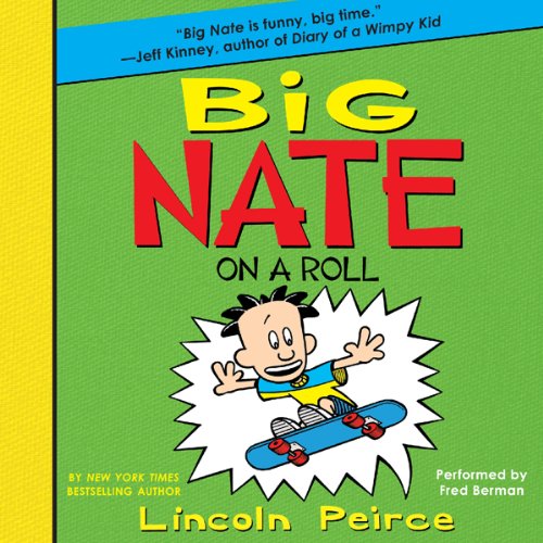 Cover art for Big Nate on a Roll