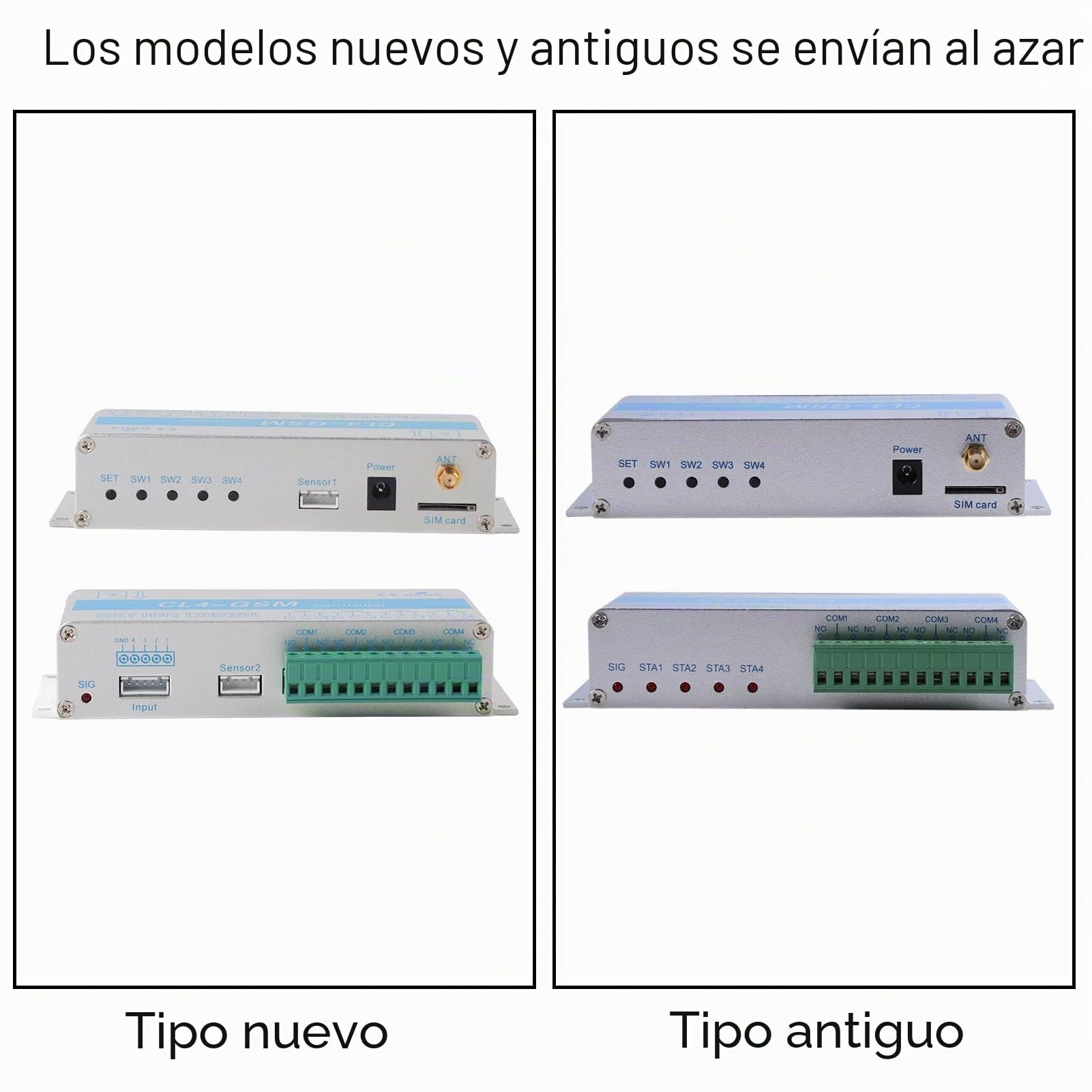 Control Remoto Inalámbrico gsm SMS Llamada Seguridad Hogar Interruptor Electrodomésticos Control Remoto Inteligente CL1-GSM Mano Cabezal EU Plug
