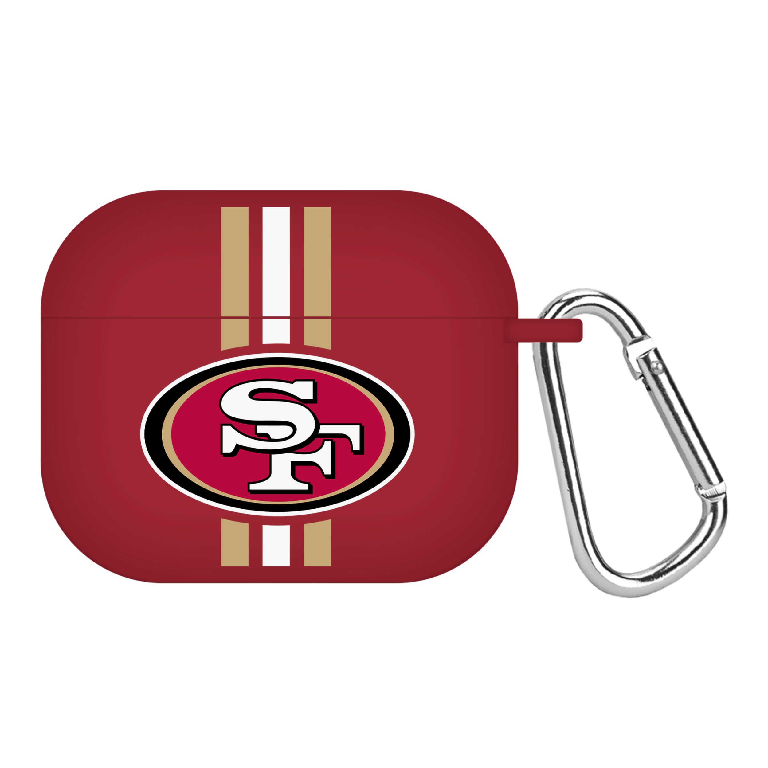San Francisco 49ers HD Case Cover Compatible with Apple AirPods Gen 3 (Stripes)