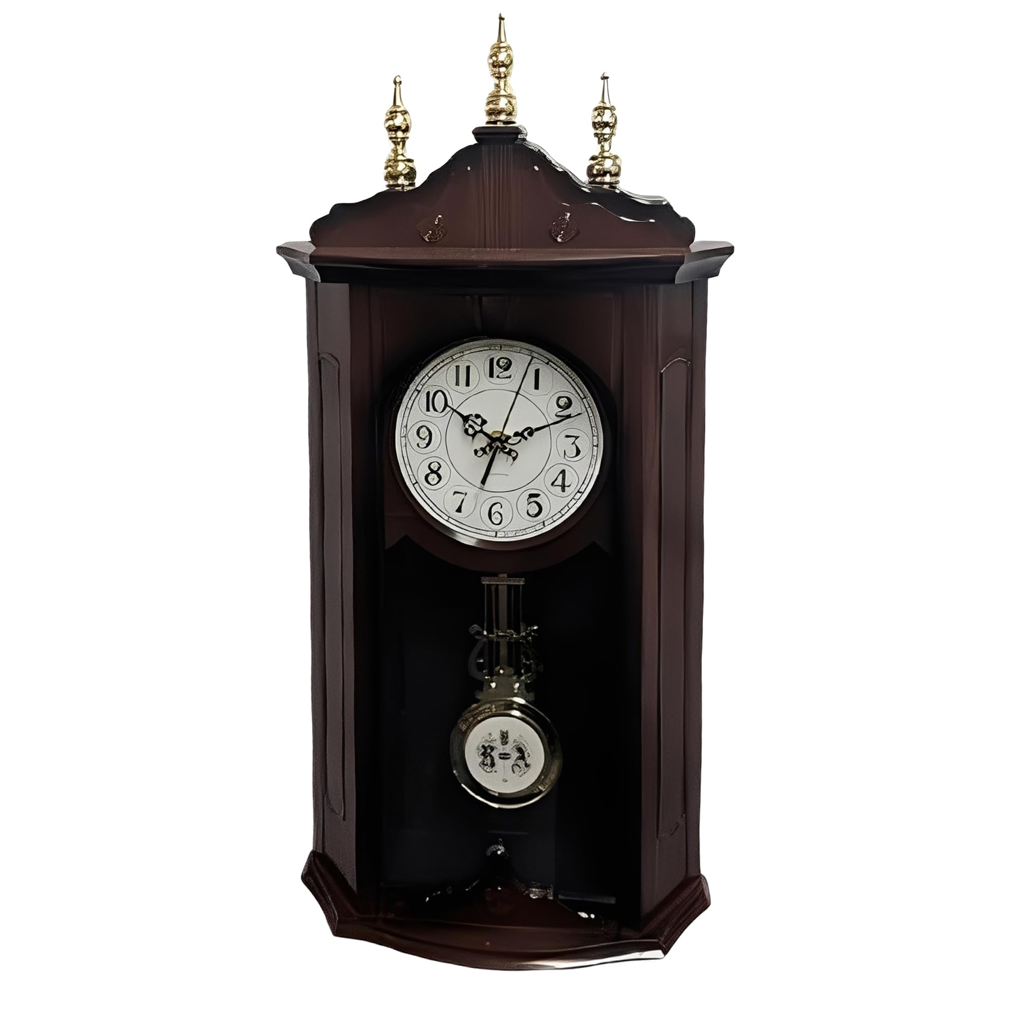 Horloge Murale Traditionnelle à pendule pour salon chaleureux