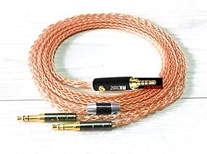 Haldaneaudio 2.5mm TRRS Balanced 8 Cores 7N OCC Single Crystal Copper Headphone Upgrade Cable for Meze 99 Classics/t1 t5p/D600 D7100 Headphones (1.2m) - coolthings.us