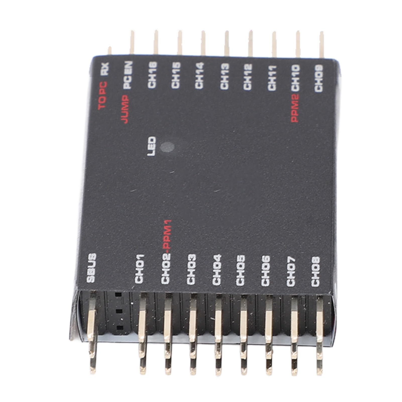 Jectse Decoder da SBUS a PWM/PPM, Convertitore da SBUS a 16CH PWM Fai da Te Convertitore PWM Bidirezionale Ricevitore Trasvertitore di Segnale per Futaba per Frsky per Orange