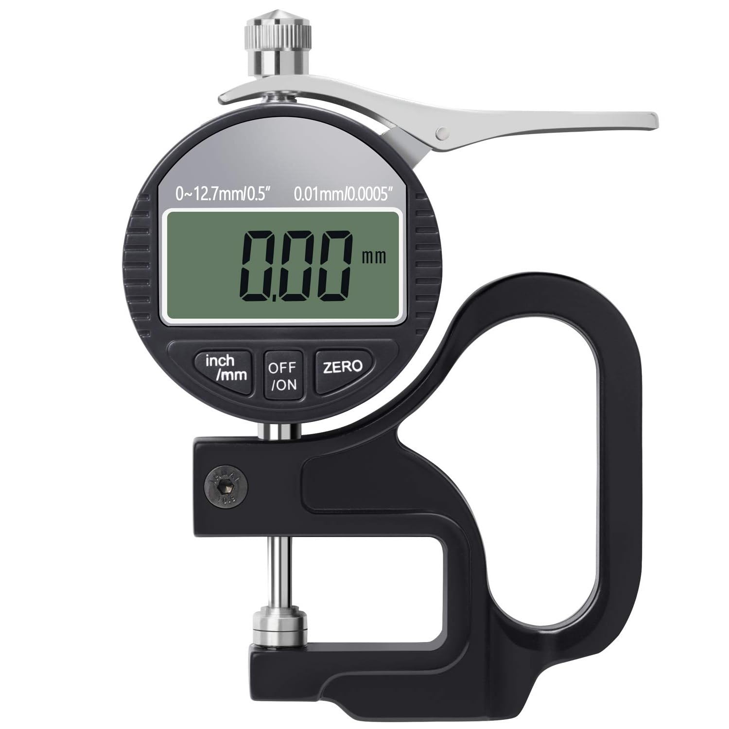 See full amazon price history chart for Real Instruments Digital Thickness Gauge Measuring Range 0-12.7mm, Accuracy 0.01mm Thickness Meter With LCD Display Inch/Metric, Suitable For Paper/Film/Leather/Wire Thickness Gauge Real Instruments Digital Thickness Gauge Measuring Range 0-12.7mm, Accuracy 0.01mm Thickness Meter With LCD Display Inch/Metric, Suitable For Paper/Film/Leather/Wire Thickness Gauge (B0D2RF29SL) Amazon Price History, Amazon Price Tracker