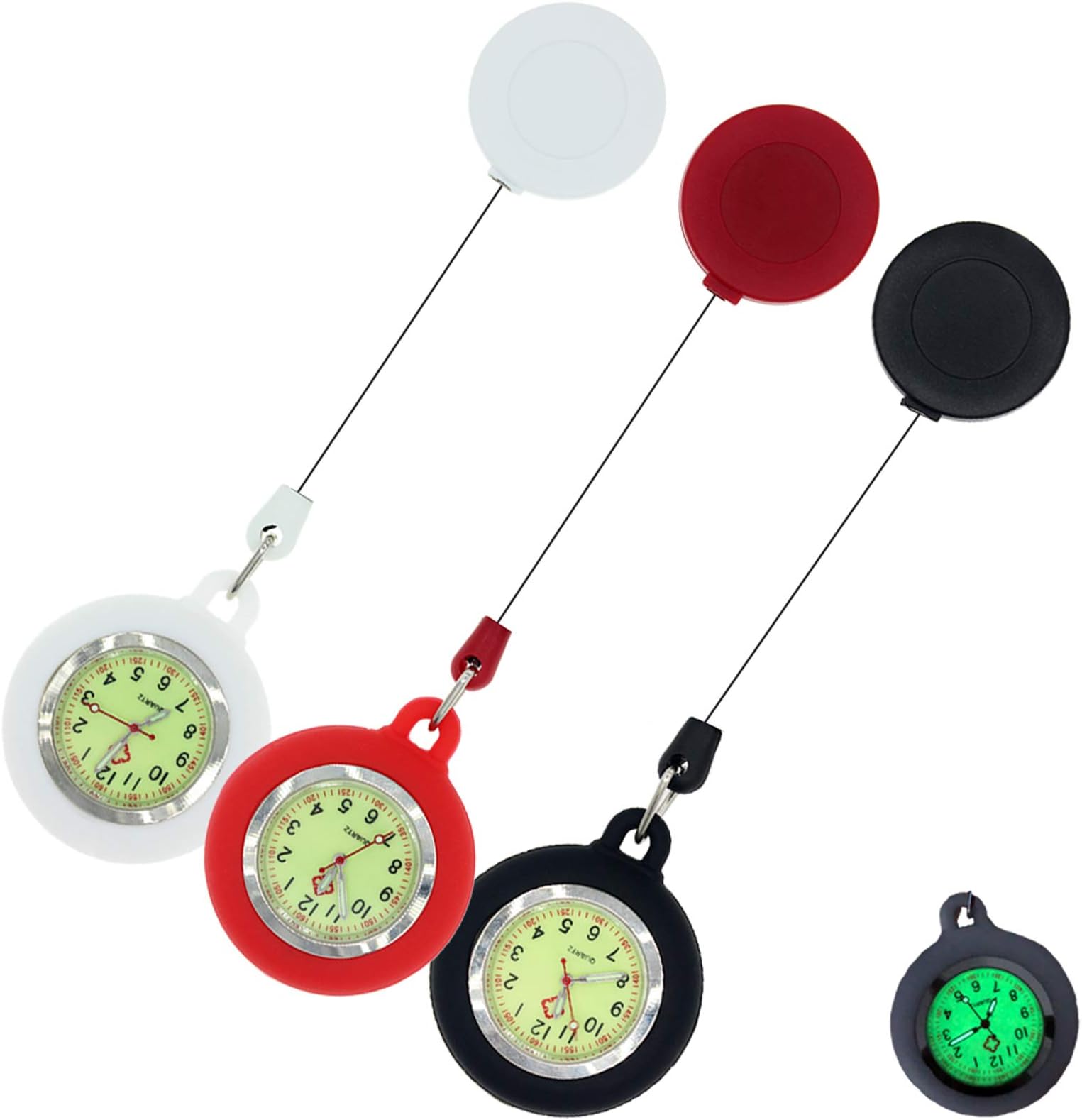 Nurse Watch, Watch with Second Hand for Nurses, Nurse Watches, Clip on Watch, Watch for Nurses,Fob Watches for Nurses,Nurses Watches for Women, Nurse Watch Clip on