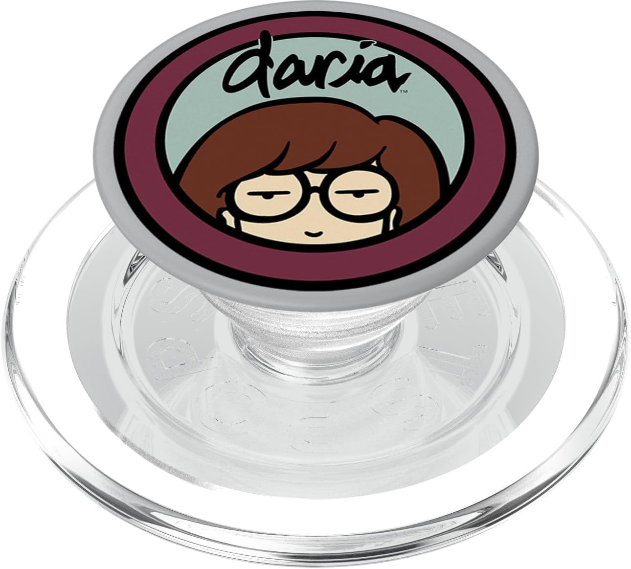MTV Daria TV Show Mint Logo PopSockets PopGrip for MagSafe