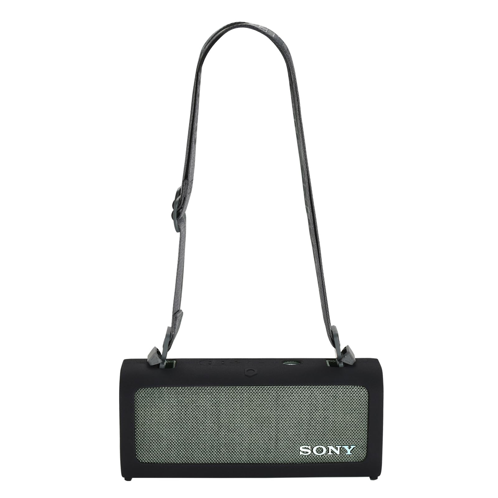 Silikonowe Etui do Sony ULT FIELD 3 - Przenośny głośnik Bluetooth,Przenośny Pokrowiec Podróżny Miękki Futerał Ochronny Pokrowiec do Sony ULT FIELD 3 Bluetooth Speaker(Czarny)