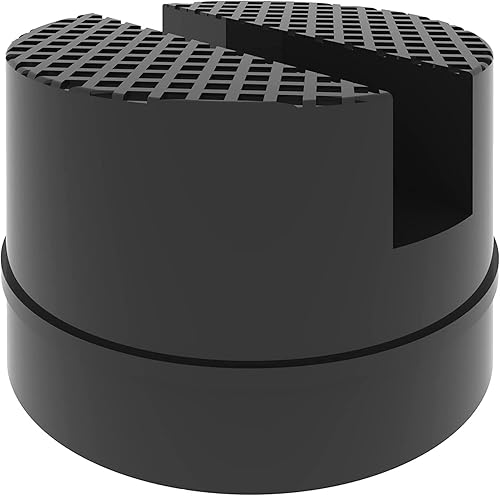 BIG RED AT825010-9BR Torin Floor Jack - Almohadilla de goma, adaptador universal de marco ranurado, protector de riel de marco lateral de soldadura,