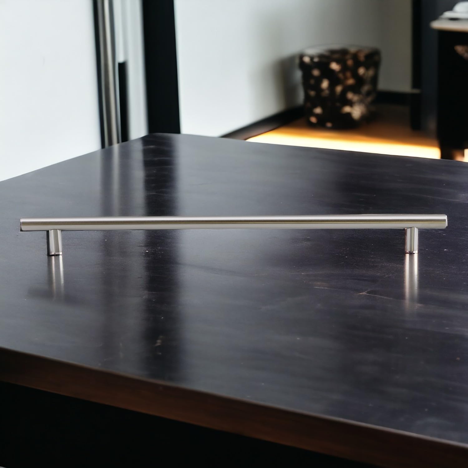 Rosemary 10 Adet İnox Metal Kulp (320 MM-32 CM) Mobilya Mutfak Çekmece Dolabı Kulpu Kulbu Kulpları