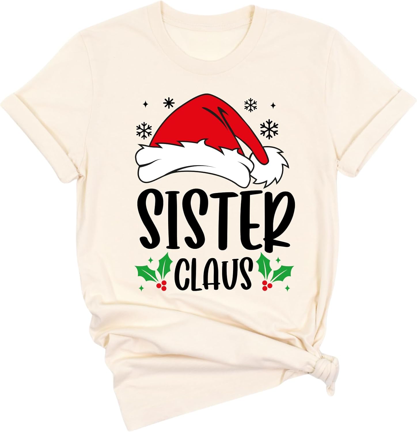 Custom Family Claus Christmas T-Shirt, Family Matching Christmas Shirts, Christmas Party Tess, Group Christmas Family Tshirts - Image 2