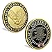 Indeep Police Officer Prayer Coin St. Michael Patron Saint Law Enforcement Military Challenge Coin