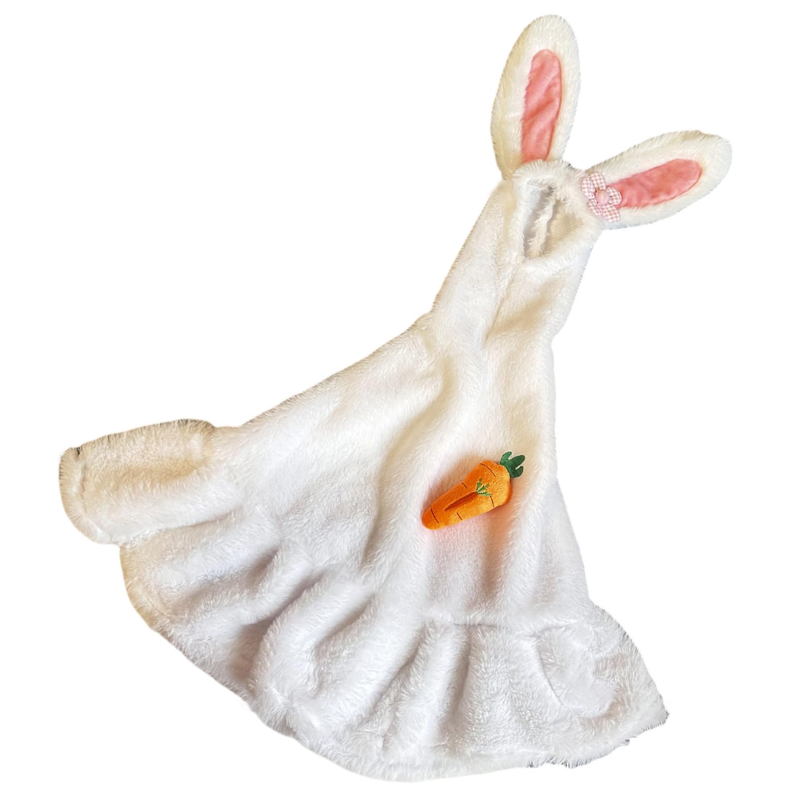 Kalttoy Long Ear Hare Outfit Easter Porch Geese Costume Ornament for Porch Statue Decoration and Easter Celebration Geese Clothes Set