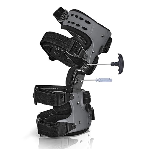 Miniatura 7 de Rodillera OA Unloader - Alivio del dolor de artritis, osteoartritis, dolor de articulación de rodilla ósea en hueso, reparación de defectos de