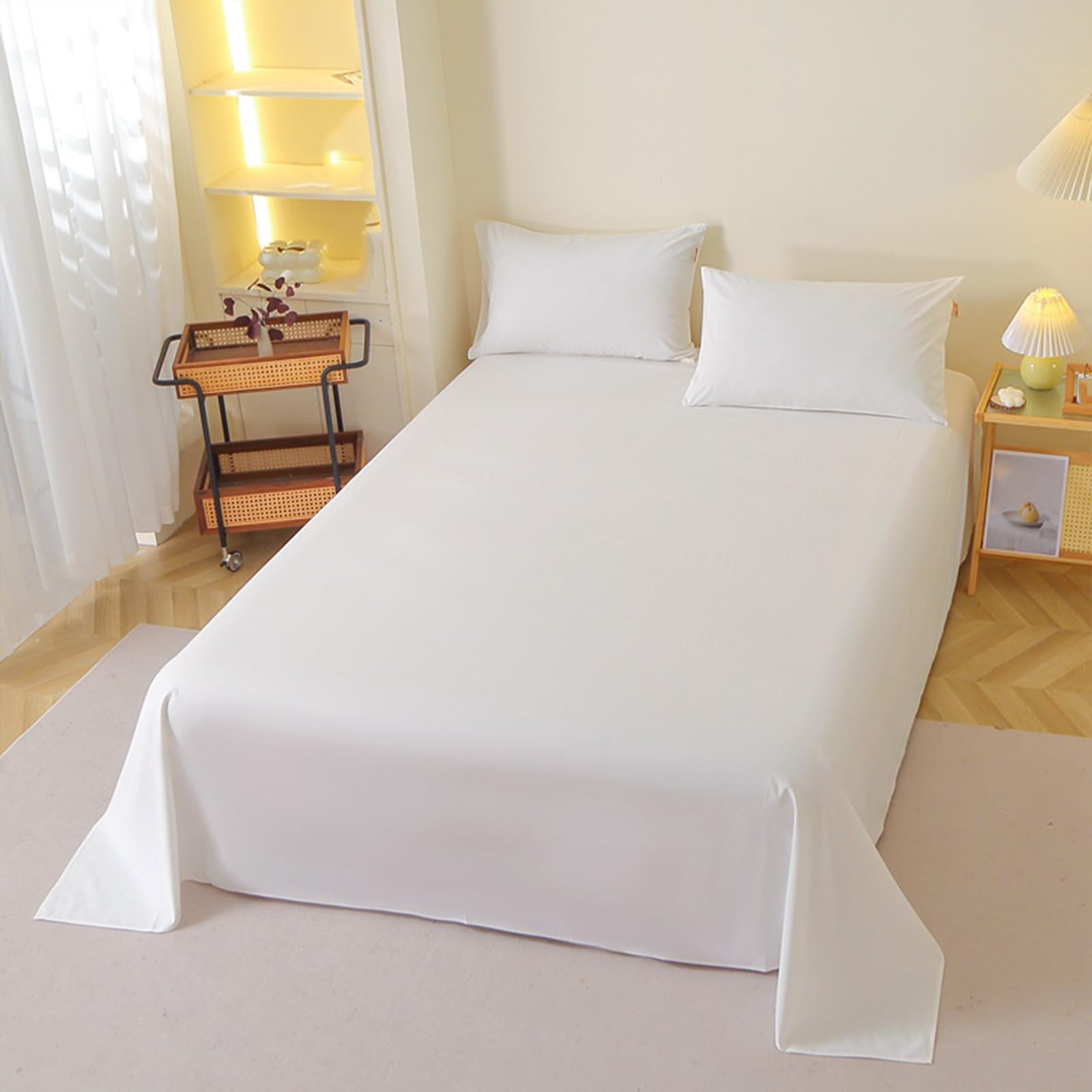 Drap Plat Coton 200x230cm Drap Plat 2 Personnes